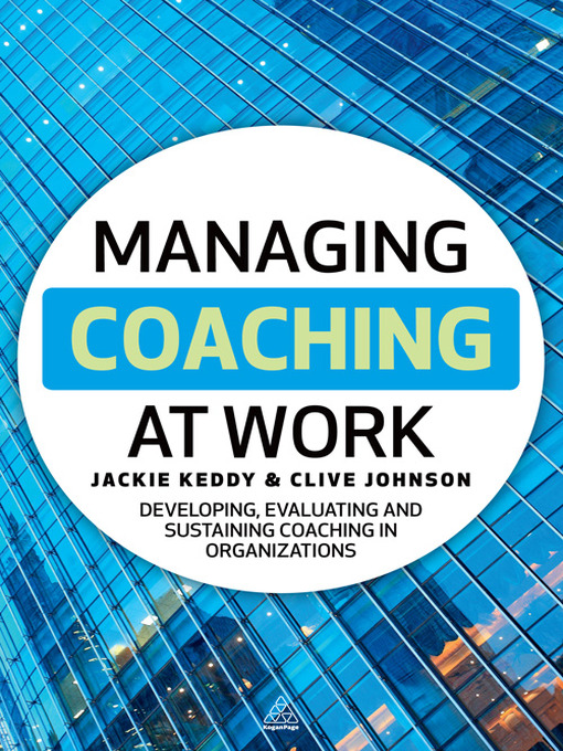 Title details for Managing Coaching at Work by Jackie Keddy - Available
